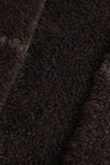 SWAYING/KNIT velvet small lapel jacket SW23AW1T72 coffee